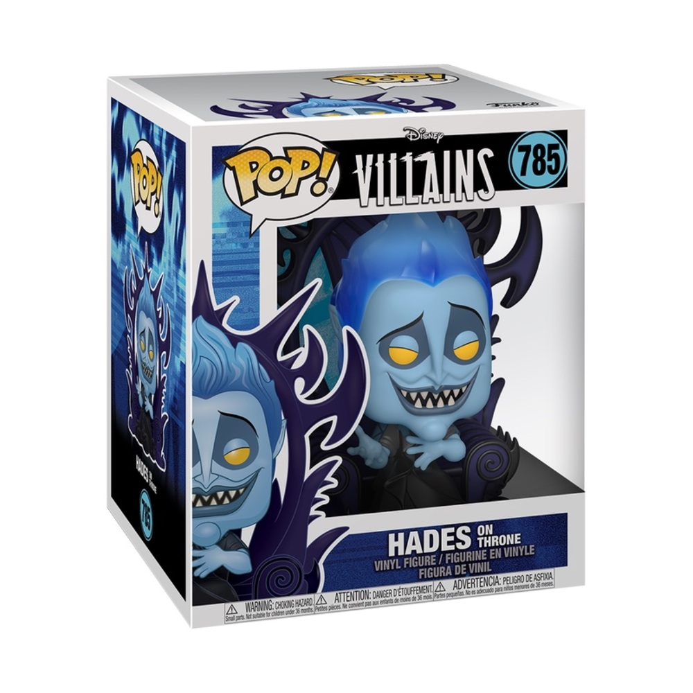 Funko Pop! Deluxe Hades on Throne Vinyl Figure #785 Brand New Factory Sealed